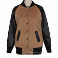 Women's Fashionable Wool Baseball Jacket